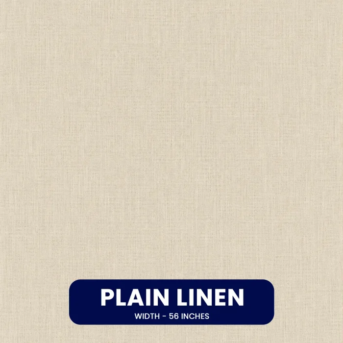 Plain Linen - 56 inches - Image 2