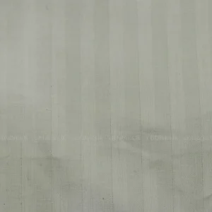 Egyptian Cotton Striped Sheeting (White)